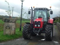 tractor at lawford lodge